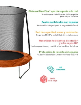 Trampolín Stats Sports TR-5950