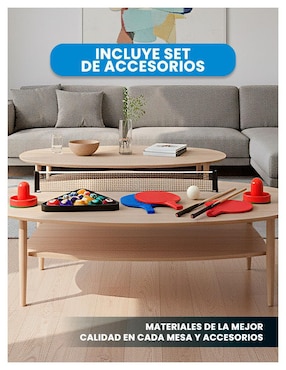 Mesa de Juegos 4 en 1 de 8FT Level Kids