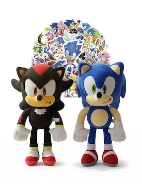 Peluche de Sonic & Shadow Erizo Generica de 35