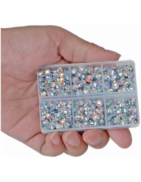 Kit de bisuteria cristal pedreria para ropa uñas Lab.G