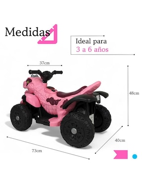 Cuatrimoto montable The Baby Shop recargable unisex