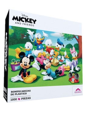 Rompecabezas Disney Mickey and Friends La Casa de la Ed 1000 piezas