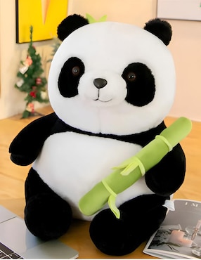 Peluche de Panda Xtellar con Almohada de bambú