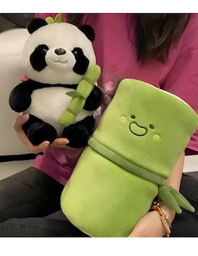 Peluche de Panda Xtellar con Almohada de bambú