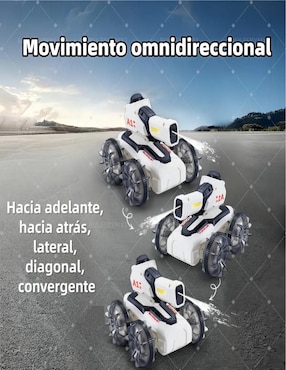 Vehículo de control remoto Belug Tanque anfibio con lanzador de agua
