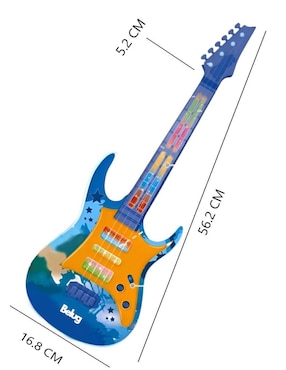 Guitarra eléctrica Belug musical Sonidos de Melodías