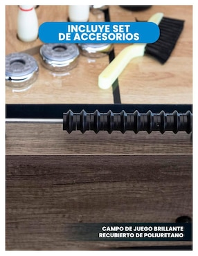 Mesa de Shuffleboard Iluminada Level Kids