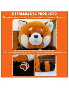 Peluche de mapache Lab.G de 25 cm