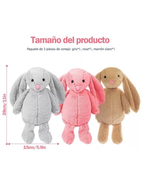 Set de peluches de conejo Lab.G