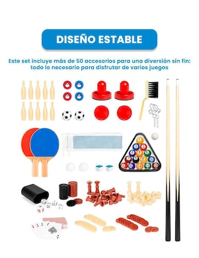 Mesa de juegos 10 en 1 Level Kids
