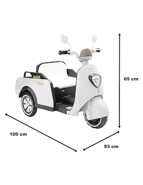 Moto montable Denco Toys E-Bike Plus recargable para infantil