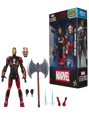 Figura de acción articulada Marvel Legends Series Iron Man: Mark 72 collectors Marvel