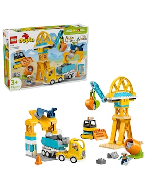 Lego Duplo Lego Mi Pueblo Obra y Vehículos de Construcción 3 en 1 10476 Town