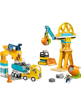 Lego Duplo Lego Mi Pueblo Obra y Vehículos de Construcción 3 en 1 10476 Town