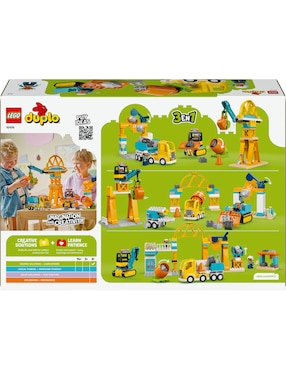 Lego Duplo Lego Mi Pueblo Obra y Vehículos de Construcción 3 en 1 10476 Town