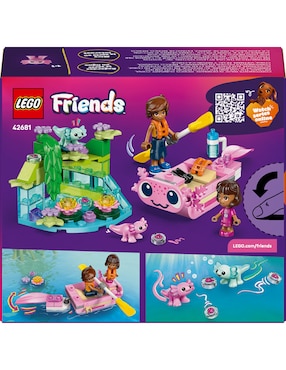 Lego Friends Lego Aventuras en el Barco-Ajolote 42681