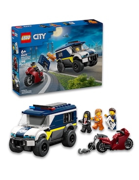 Lego City Lego Juguete de construcción Furgoneta de Transporte Penitenciario de Policía 60479 Police