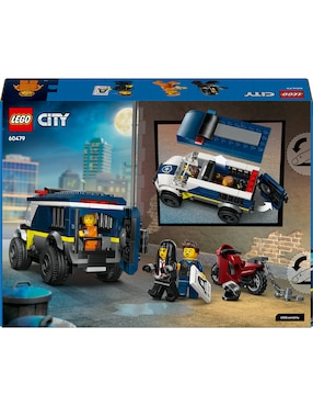 Lego City Lego Juguete de construcción Furgoneta de Transporte Penitenciario de Policía 60479 Police