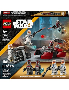 Lego Star Wars Star Wars Pack de Combate Asedio de Mandalore 75449