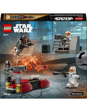 Lego Star Wars Star Wars Pack de Combate Asedio de Mandalore 75449