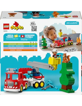 Lego Duplo Lego Mi Pueblo Camión de Bomberos 10473 Town