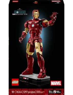 Lego Super Heroes Lego Marvel Iron Man Mark 3: Edición para Coleccionistas 76344