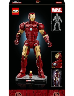 Lego Super Heroes Lego Marvel Iron Man Mark 3: Edición para Coleccionistas 76344