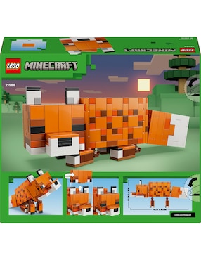 Lego Minecraft Minecraft Lego El Zorro 21588