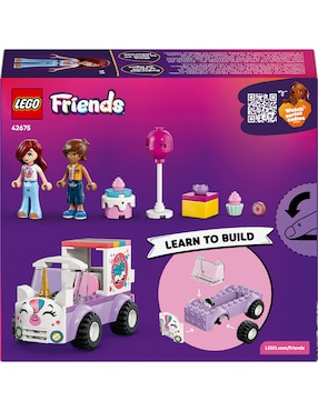 Lego Friends Friends Coche Unicornio de Reparto de Pasteles 42675