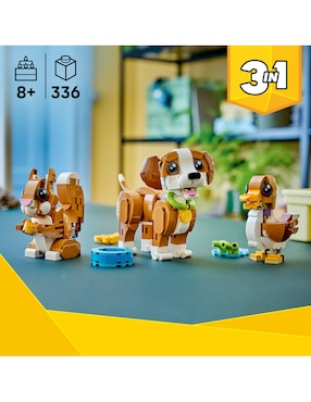 Lego Creator Lego Simpáticos Animales: Cachorro Juguetón 31382