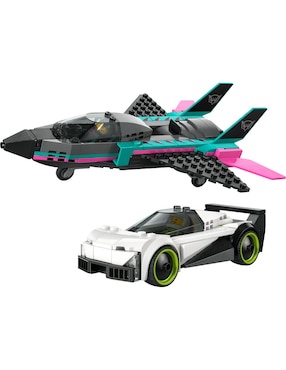 Lego City Lego Jet vs. Coche 60489