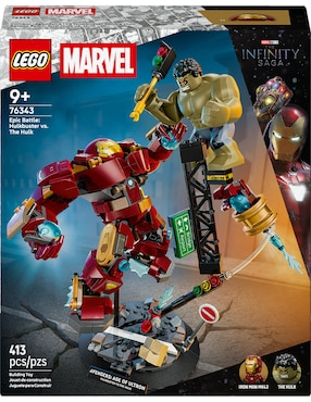 Lego Super Heroes Marvel Batalla Legendaria Hulkbuster vs Hulk 76343