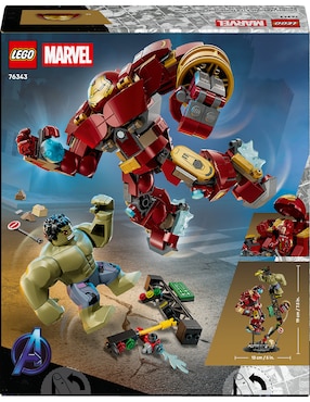 Lego Super Heroes Marvel Batalla Legendaria Hulkbuster vs Hulk 76343