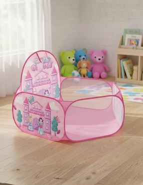 Cowmmerce Set de bloques de construcción con mesa multiactividad y casa de juegos Castillo de princesas
