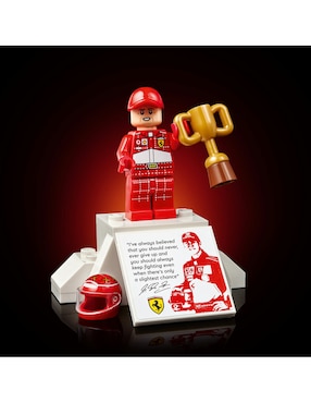 Lego Icons Lego Ferrari F2004 y Michael Schumacher 11375