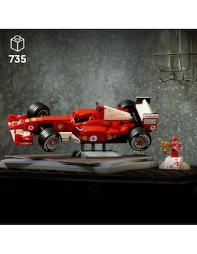 Lego Icons Lego Ferrari F2004 y Michael Schumacher 11375