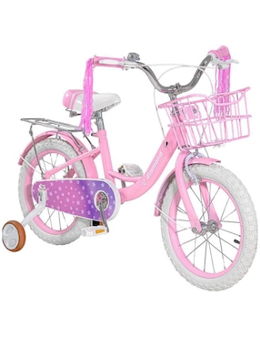 Bicicleta infantil Little Monkey rodada 16 para niña