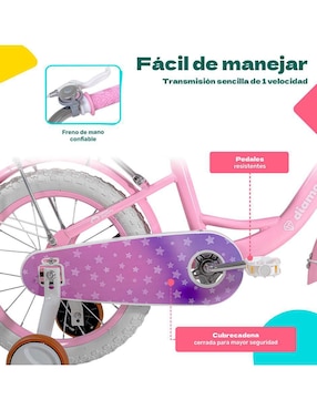 Bicicleta infantil Little Monkey rodada 16 para niña