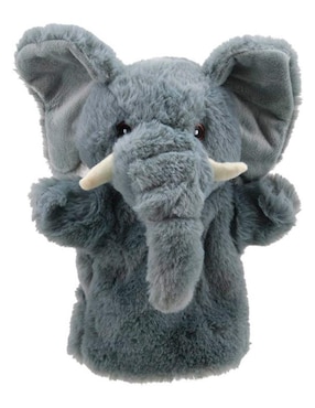 Peluche de elefante The Puppet Company Eco Animal Puppet Buddies
