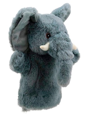 Peluche de elefante The Puppet Company Eco Animal Puppet Buddies
