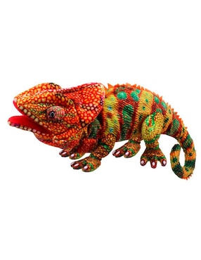 Peluche de camaleón The Puppet Company Large Creatures de 20 cm
