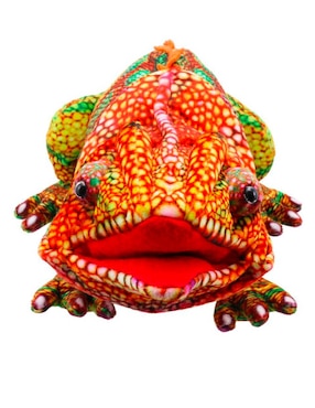 Peluche de camaleón The Puppet Company Large Creatures de 20 cm