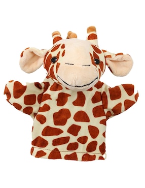 Peluche de jirafa The Puppet Company My First Puppets hecho a mano de 25 cm