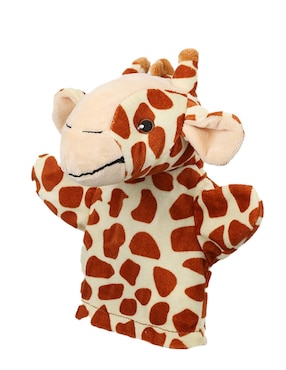 Peluche de jirafa The Puppet Company My First Puppets hecho a mano de 25 cm