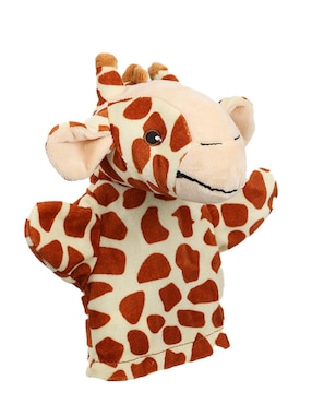 Peluche de jirafa The Puppet Company My First Puppets hecho a mano de 25 cm