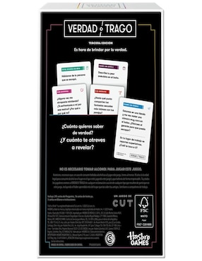 Juego de verdad o trago Hasbro Games