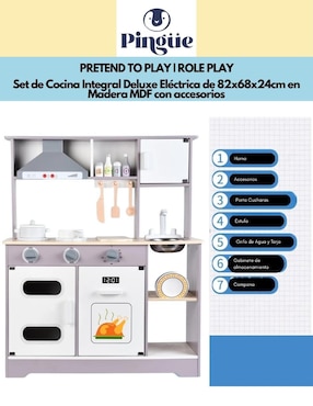 Cocina de juguete Pingüe