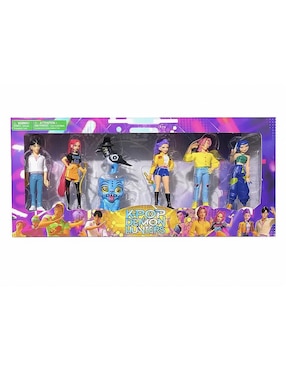 Set figuras acción Kpop Demon Hunters Generica