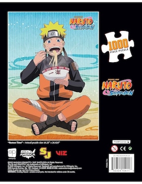 Rompecabezas Naruto Ramen Time Usaopoly 1000 piezas