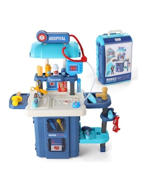 Set medico 3 en 1 Kinene juego de rol para niños